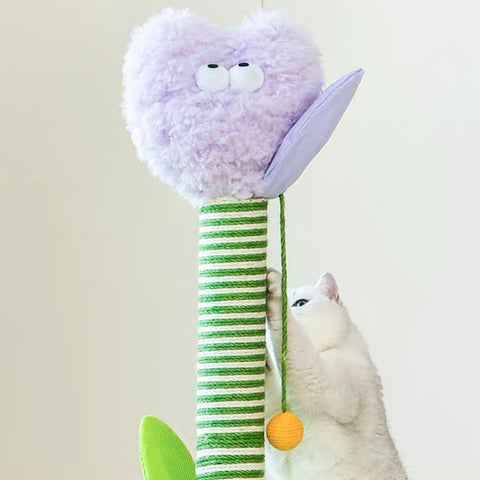 ZEZE Tulip Cat Scratching Post - Pets Villa