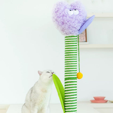 ZEZE Tulip Cat Scratching Post - Pets Villa