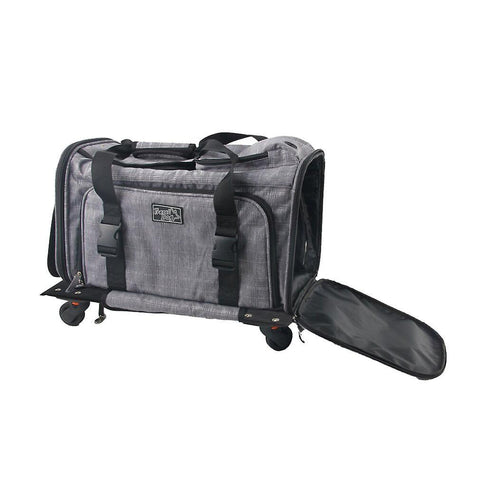 AFP Rolling Pet Carrier – Side View