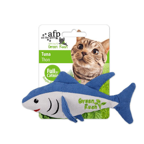 ALL FOR PAWS Green Rush Tuna Cat Toy - Pets Villa