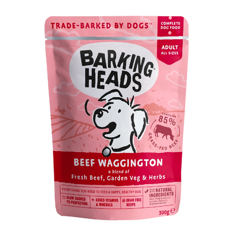 BARKING HEADS Beef Waggington - Pets Villa
