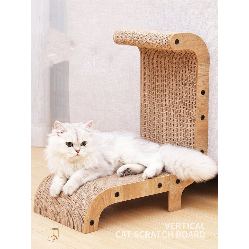 Cat shaped sale cat scratcher