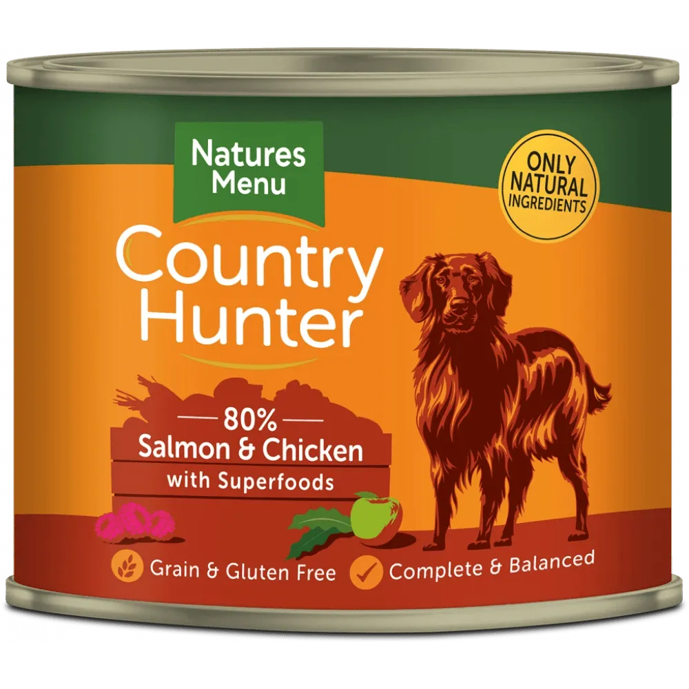 COUNTRY HUNTER Salmon Chicken with Super Food for Adult Dogs 600g