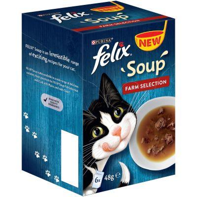 FELIX Soup Farm Selection 6 x 48g