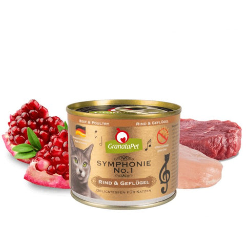 GRANATAPET Cat Symphonie No.1 Beef & Poultry - Pets Villa
