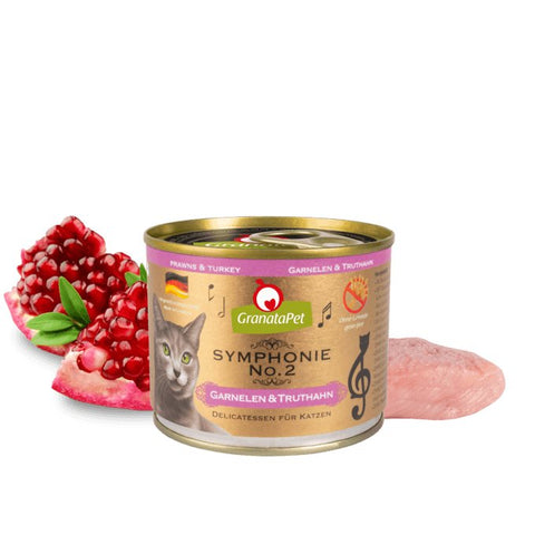 GRANATAPET Cat Symphonie No.2 Shrimp & Turkey - Pets Villa