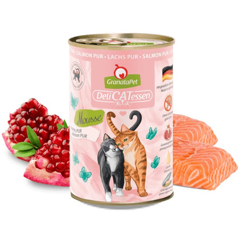 GranataPet Cat - Wet Food DeliCatessen Salmon PUR - Pets Villa