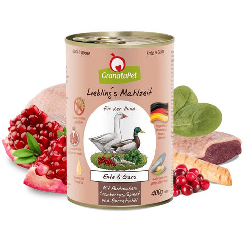 GRANATAPET Dog Liebling ́s Mahlzeit Duck & Goose - Pets Villa