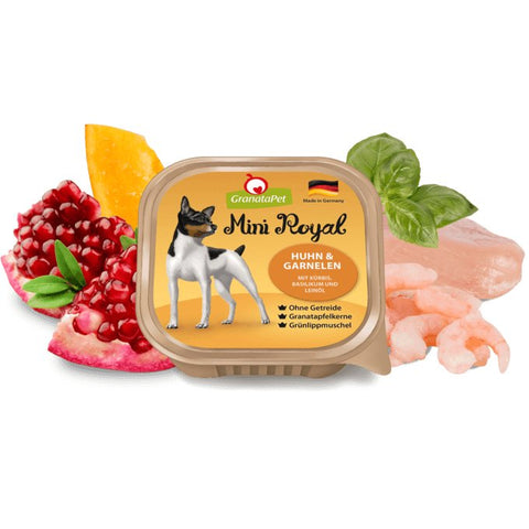 GRANATAPET Dog Mini Royal Chicken & Prawns - Pets Villa