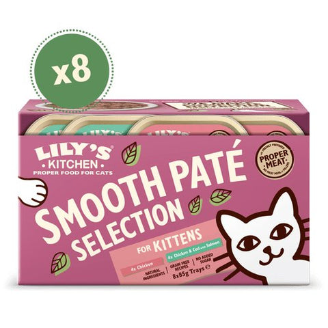 LILY'S KITCHEN Cat Paté for Kittens MPK 8x85g - Pets Villa