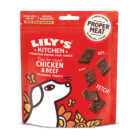 LILY'S KITCHEN Chicken & Beef Training Treats 70g - Pets Villa