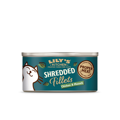 LILY'S KITCHEN Chicken with Mussel Shredded Fillets - Pets Villa