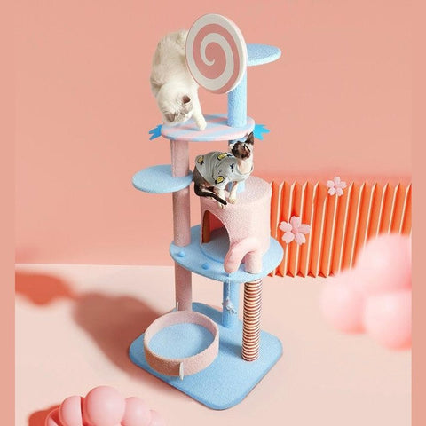 MARTINA 135-152cm Candy Cat Tree - Pets Villa