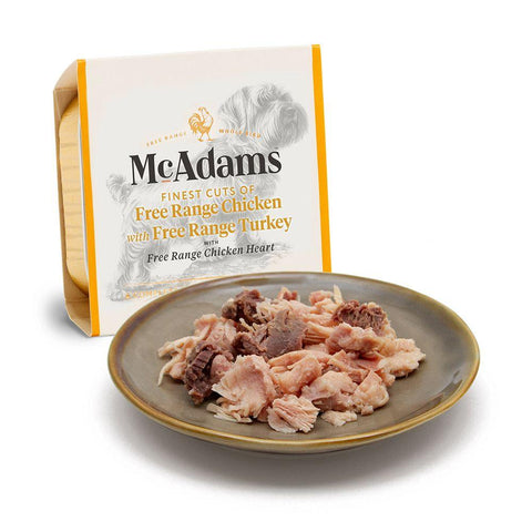 MCADAMS Dog Free Range Chicken with Turkey & Heart - Pets Villa