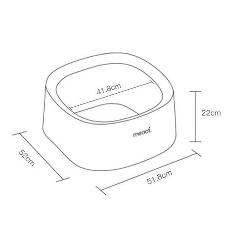 MEOOF Cat Litter Tray with Scoop - Pets Villa