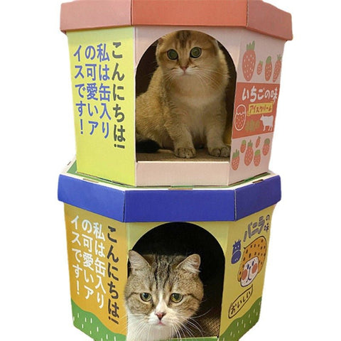 MISSPET Ice-cream Cat Scratcher - Pets Villa