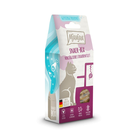 MjAMjAM Snack box Freeze-dried Excellent Ostrich Fillet 40g - Pets Villa