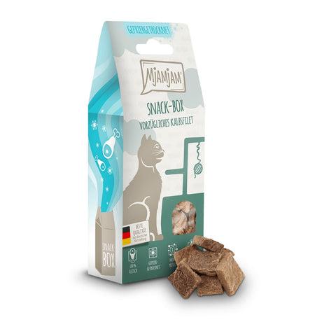 MjAMjAM Snack box Freeze-dried Excellent Veal Fillet 35g - Pets Villa