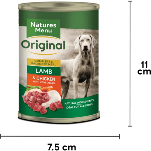 NATURES MENU Cans Lamb with Chicken - Pets Villa