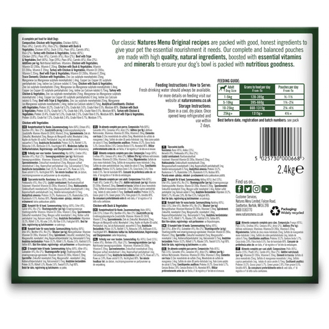 NATURES MENU Multipack For Dogs 8*300g - Pets Villa