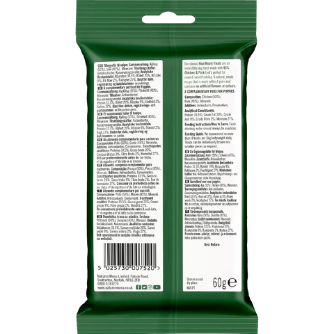 NATURES MENU Puppy Treats - Pets Villa