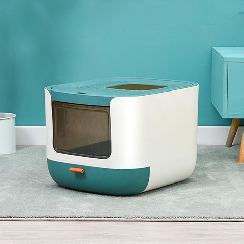 PAKEWAY Starry Cabin Cat Litter Box - Pets Villa