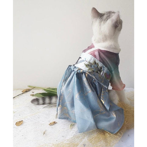 PETACULAR Han-Style Clothes - Lychee - Pets Villa