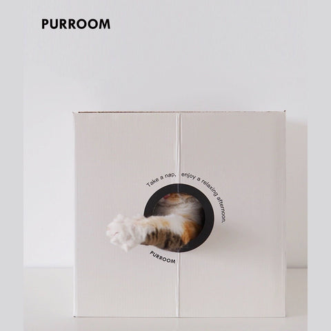 PURROOM Double Layer Scratcher Box - Pets Villa