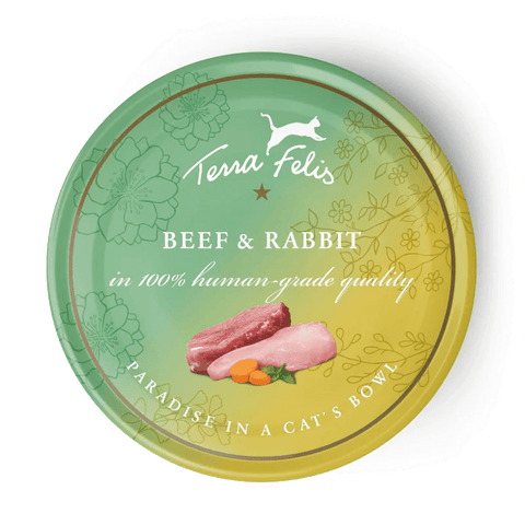 TERRA FELIS Adult Cat Beef & Rabbit - Pets Villa