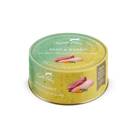 TERRA FELIS Adult Cat Beef & Rabbit - Pets Villa