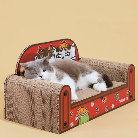 TINYPET Cat Family Sofa Scratcher - Pets Villa