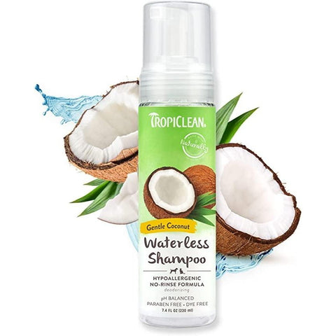TROPICLEAN Hypoallergenic Waterless Shampoo - Pets Villa