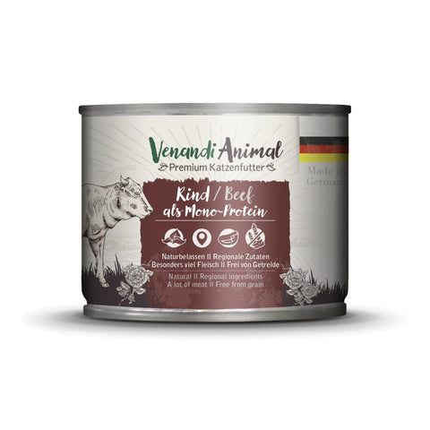VENANDI ANIMAL Beef As Mono-Protein - Pets Villa