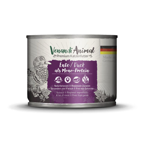 VENANDI ANIMAL Duck As Mono-Protein - Pets Villa