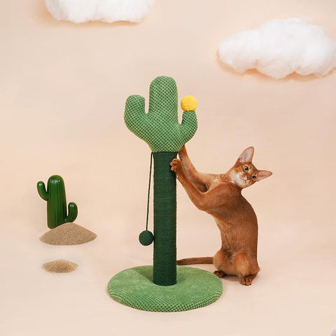 ZEZE Cactus Cat Scratching Post - Pets Villa
