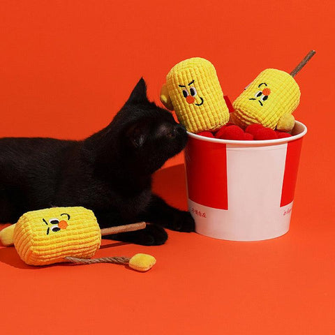 ZEZE Corn Catnip & Silvervine Toy - Pets Villa