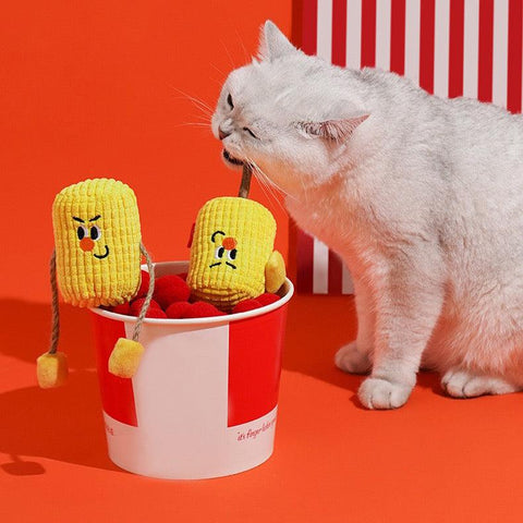 ZEZE Corn Catnip & Silvervine Toy - Pets Villa