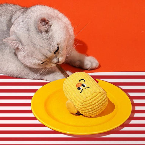 ZEZE Corn Catnip & Silvervine Toy - Pets Villa