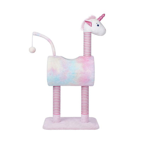ZEZE Unicorn Cat Scratching Post Frame - Pets Villa