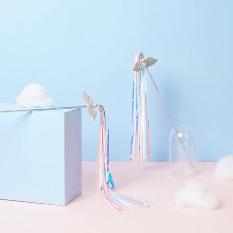 ZEZE Unicorn Fairy Wand Cat Toy - Pets Villa