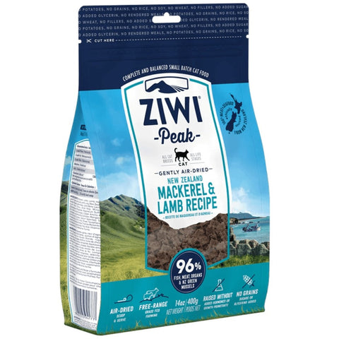 ZIWI PEAK Cat Air-Dried Mackerel & Lamb - Pets Villa