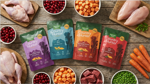 Country Hunter's high-protein pouches