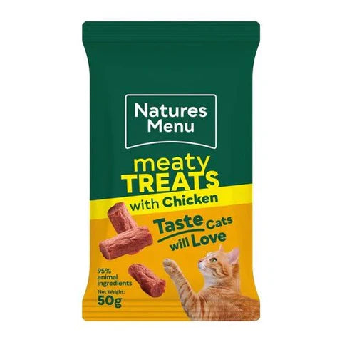 Natures Menu Cat Bites: Natural, Nutritious, and Loved by Cats | PetsVilla UK