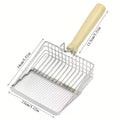 Size image of 2 in 1 Metal Litter Scoop - Pets Villa. 