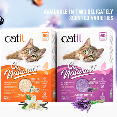 2 For £25 on Catit Pea Husk Flushable Cat Litter