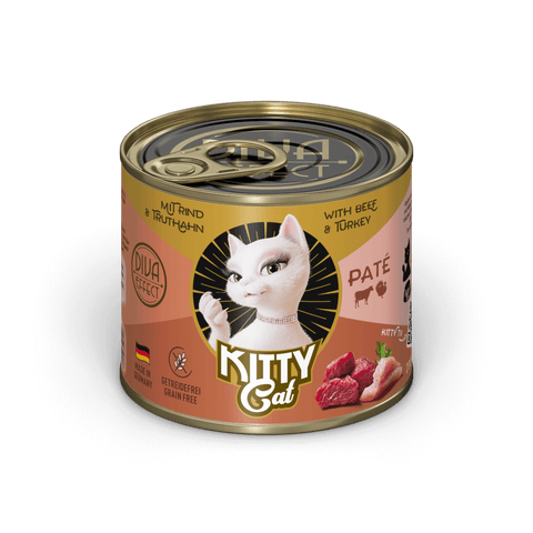 KITTY CAT Diva Effect Pate with Beef and Turkey