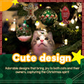 Image of the design of ALL FOR PAWS Cat Christmas Catnip Gingerbread and Fish Toys - Pets Villa. 