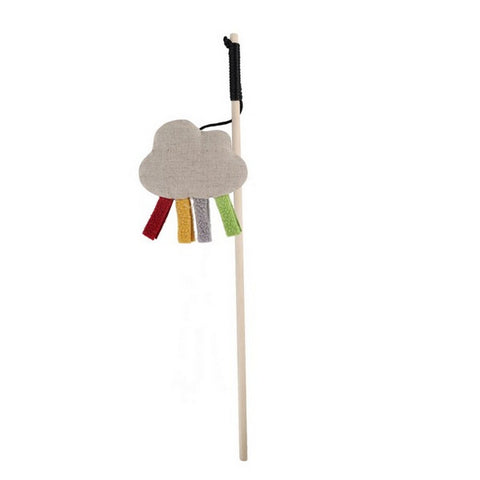 Front image of ALL FOR PAWS Minus One Weather Friend Cloud Cat Wand - Pets Villa. 