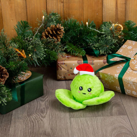 Front image of ANCOL Christmas Bouncing Spencer Sprout Dog Toy - Pets Villa. 