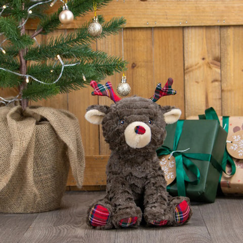 Front image of ANCOL Christmas Dorothy Doe Dog Toy - Pets Villa.